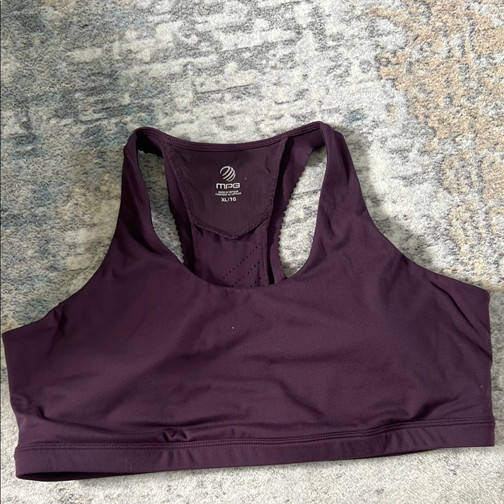 MPG Deep Purple Sports Bra